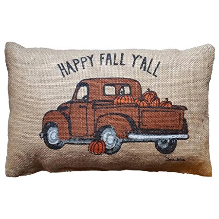 Home Pillow case halloween and Xmas Festival pillow case (30 X 50cm, Happy Fall Y'all)