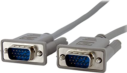 StarTech.com MXT101MM10 10 ft (3 m) VGA to VGA Cable, HD15 VGA Cable, 800x600 Resolution, Male/Male, VGA Monitor Cable