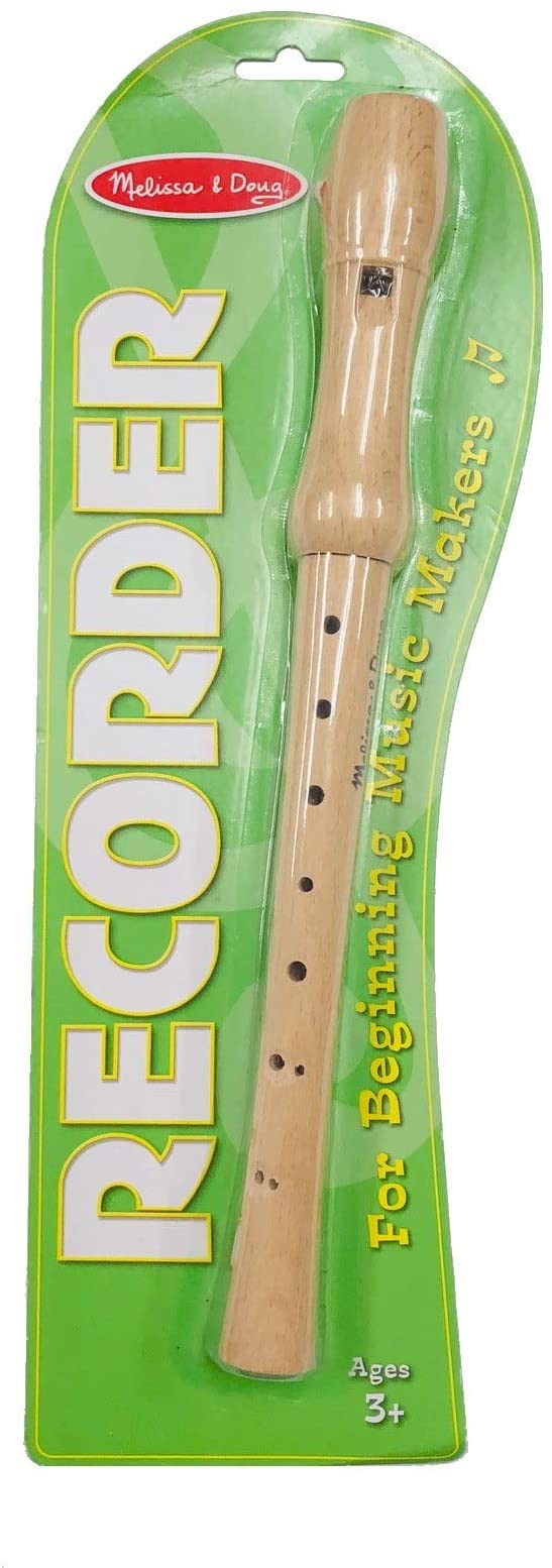 Melissa & Doug Beginner Wooden Recorder