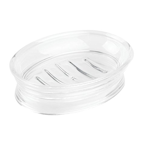 InterDesign Franklin Soap Dish, Clear