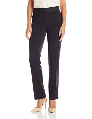 Rafaella Women's Curvy Fit Gabardine Slim Leg Pant