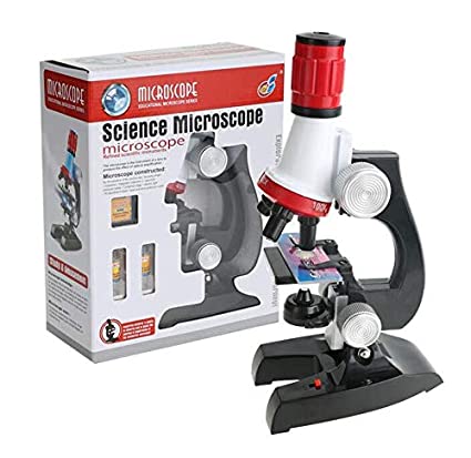 FunBlast Science Microscope, Educational Toy Real Working Microscope for Kids (Multicolor)