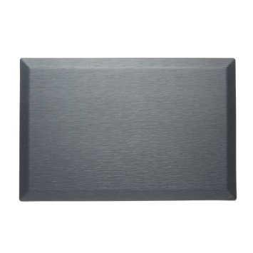 CumulusPRO® Commercial Couture® Strata Slate Grey Anti-Fatigue Comfort Mat, Office Mat, Stand Up Desk Mat, Kitchen Mat 24 in. x 36 in. x 3/4 in.