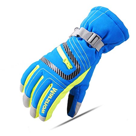 Triwonder Waterproof Ski Snowboard Gloves Thermal Warm Winter Snow Skiing Gloves