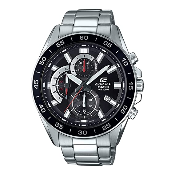 Casio Analog Black Dial Men's Watch-EFV-550D-1AVUDF