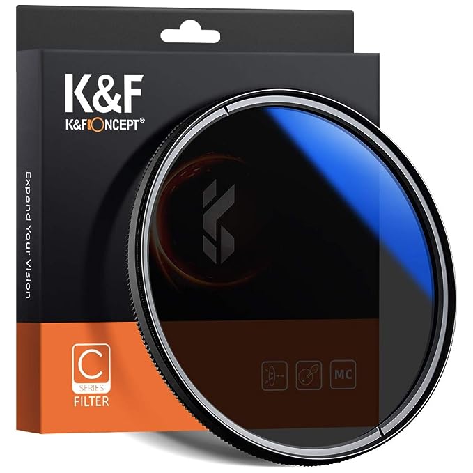K&F Concept 62 MM Classic Series Slim Multicoated Circular Polarizer Filter