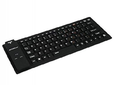 Scosche BTKB freeKEY Bluetooth Mini Keyboard - Retail Packaging - Black