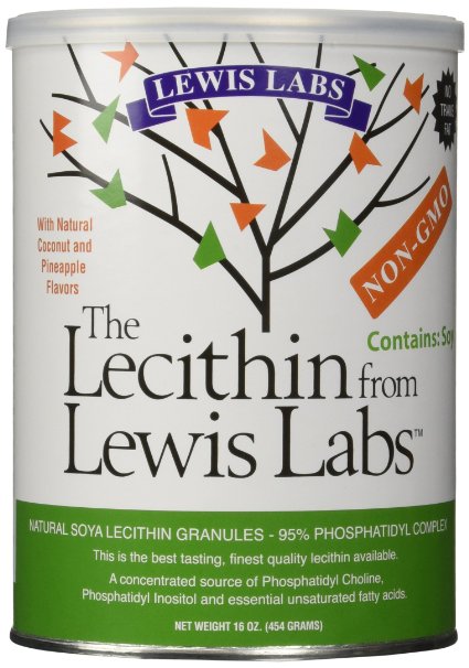 Lewis Labs Lecithin Granules, 16 Ounce