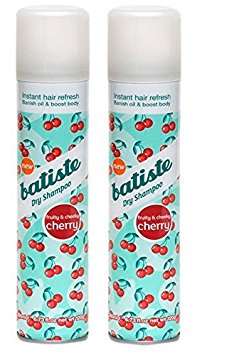 Batiste Dry Shampoo, Cherry, 6.73 Ounce (2 Pack)