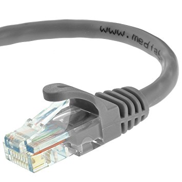 Mediabridge Ethernet Cable (10 Feet) - Supports Cat6 / Cat5e / Cat5 Standards, 550MHz, 10Gbps - RJ45 Computer Networking Cord (Part# 31-199-10B )