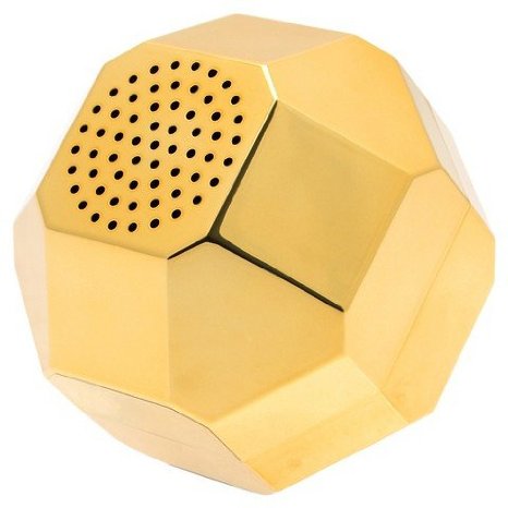 BaubleBar Gold Brilliant Sound Speaker