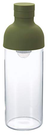 Hario FIB-30-OG Cold Brew Filter-in Tea Bottle, 300ml, Olive Green