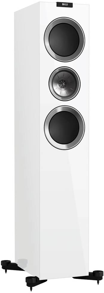 KEF R700 Floorstanding Loudspeaker - Gloss White (Pair)