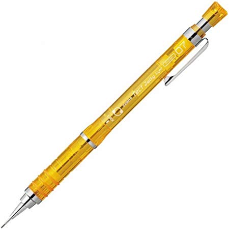 Zebra Mechanical Pencil, Tect 2way Light, 0.7mm, Yellow Orange (MAB42-YO)