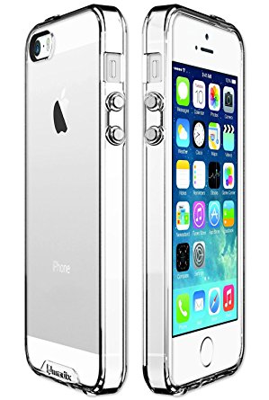Apple iPhone SE Case, Qmadix C Series Ultra-Thin Clear Premium Co-Molded TPU Case for Apple iPhone SE