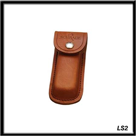 Old Timer LS2 Large Brown Leather Belt Sheath