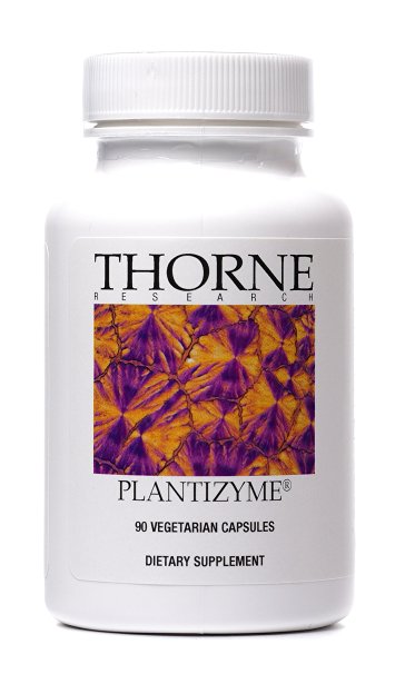 Thorne Research - Plantizyme - Plant-Based Enzyme Formula for Digestive Support - 90 Vegetarian Capsules