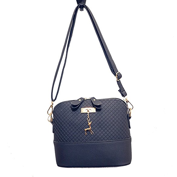 Joyousac Korean Style Women Messenger Bags Vintage Small Shell Leather Handbag Casual Bag