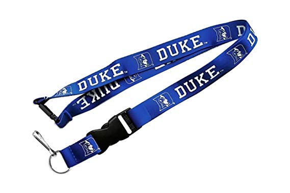 Duke Blue Devils Clip Lanyard Keychain Id Holder Ticket