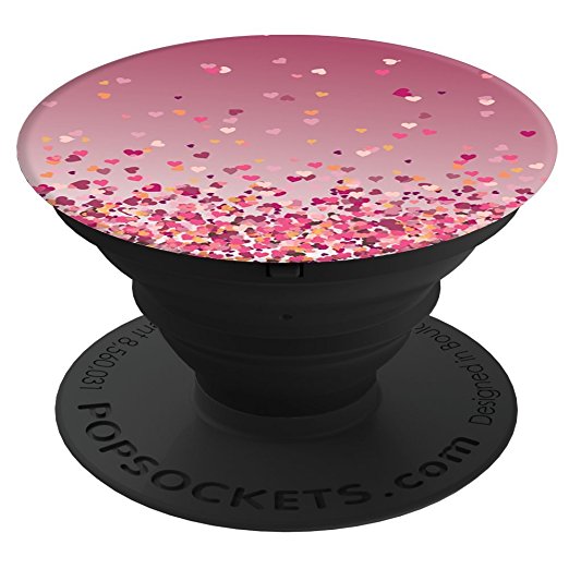 PopSockets: Expanding Stand and Grip for Smartphones and Tablets - Heart Confetti