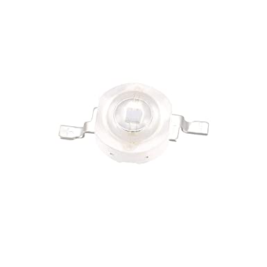 uxcell 10pcs 365-370nm LED Chip 3W DC 3.2-3.8V 700mA Purple Light Emitting Diode Surface Mounted Devices COB Light Bulb Lamp Bead