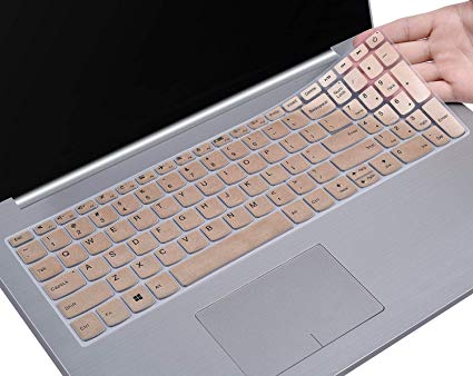 Keyboard Cover Compatible Lenovo IdeaPad 320 330 330s 340s 520 720s 130 S145 L340 S340 15.6 inch / 2019 2018 New Lenovo IdeaPad 15.6" / Lenovo IdeaPad 320 330 17.3 inch Laptop Skin, Gold