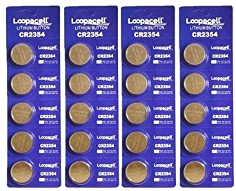 20 New LOOPACELL CR2354 2354 CR 2354 3V Lithium Coin Cell Batteries