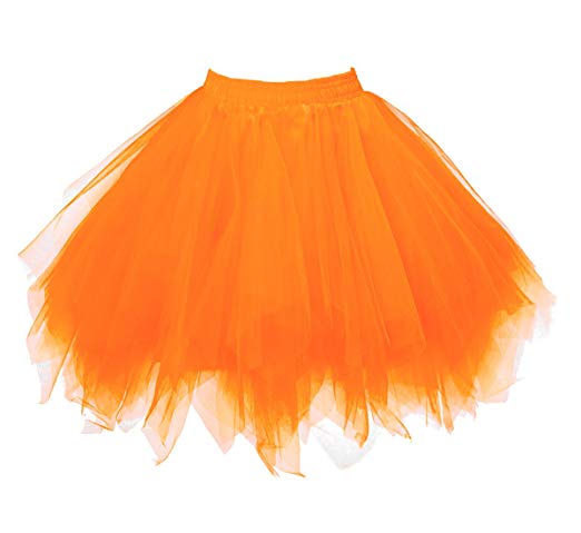 Dressever Vintage 1950s Short Tulle Petticoat Ballet Bubble Tutu