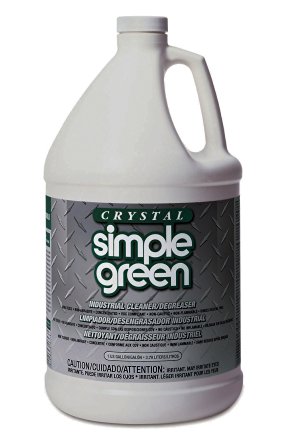 Simple Green 19128 Crystal Industrial Cleaner/Degreaser, 1 Gallon Bottle