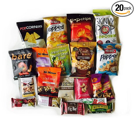 Healthy Snacks In-a-boxTM (20 count)