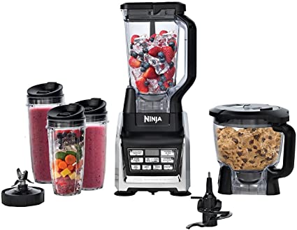 NEW Nutri Ninja BL680A Auto-IQ 1500 Watts Duo Nutrient Extraction Blender System