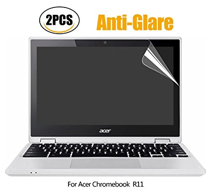 (2PCS PACK)Acer Chromebook R 11 Screen Protector Anti-Glare Anti-Scratch for Acer Chromebook R 11 Convertible 11.6 inch CB5-132T / 2017 Newest Acer Premium R11 Convertible 11.6 inch, 2-Piceces/Pack