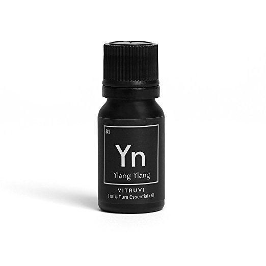 Vitruvi Ylang Ylang Essential Oil, 100% Pure Undiluted Premium Grade Essential Oil, All Natural (.34 oz)