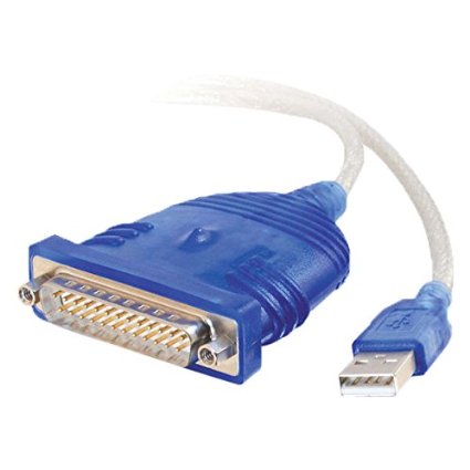 C2G / Cables to Go 22429 USB to DB25 Serial RS232 Adapter Cable (6 Feet)