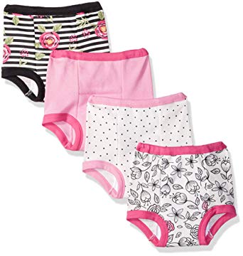 Lamaze Girls' Organic 4 Pack Training Pants