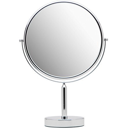 Mirrorvana XXLarge 11-Inch Oversized Magnifying Makeup Mirror | Double-Sided 1X & 3X Magnification for Vanity Countertop