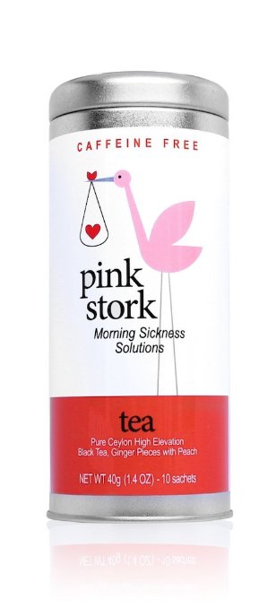 Pink Stork Tea - Organic Ginger Peach Tea for Morning Sickness Relief
