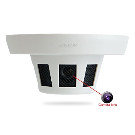 Wiseup™ 420TVL Hidden Camera Smoke Detector Security DVR with 1/3” Sony Color CCD Sensor