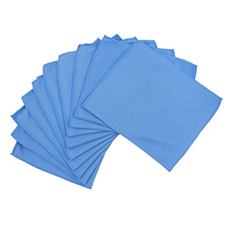 Youlixuess Best Kitchen Dish Car Clean Clean Windows & Mirrors Without Chemicals 3MM Microfiber Cleaning Cloth - 10 Pack
