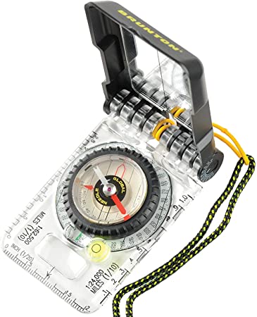 Brunton Truarc15 Compass Kilometers, Glow, Degree, Mirrored Truarc15 F-TRUARC15-K-GLOW Compass Kilometers, Glow, Degree, Mirrored