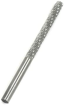 Sydien 4mm Shank HSS Rotary Burrs Bits Rotary Files for Woodworking/Drilling/Carving/Engraving/Grinding