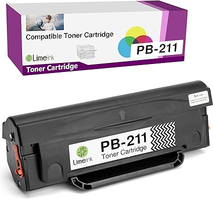 Limeink Compatible Cartridge Replacement for Pantum PB-211 PB-211EV Toner Cartridge Work with Pantum P2502w P2500W M6550 M6550W M6550N M6600 M6600W M6600N P2500NW P2500 (1 Black)
