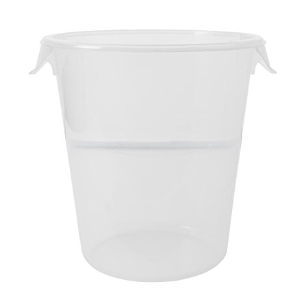 Rubbermaid FG572424CLR Round Clear 8 Quart Storage Container