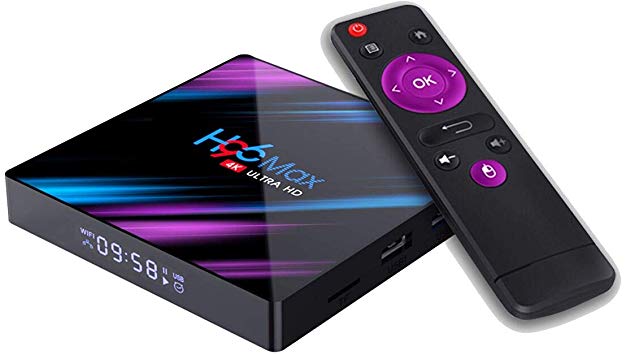 9.0 Android H96 Max TV Box, GAO MEE 9.0 Android TV Box, Intelligent Network Player TV Set-top Box 4GB 32GB, Dual WiFi 2.4Ghz / 5Ghz Bluetooth 4.0, LED Digital Display, USB 3.0 and 2.0