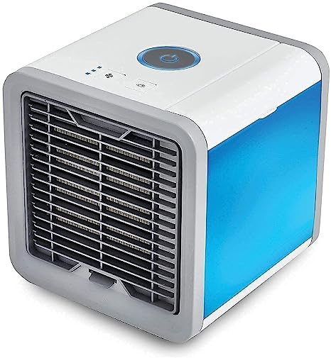 LEVOIT Mini Portable Air Cooler,Personal Space Cooler Easy to fill water and mood led light and portable Air Conditioner Device Cool Any Space like moldpollen,core 300 (AIR COOLERRRRRRR)