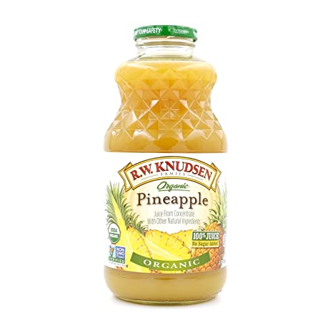 RW KNUDSEN Organic Pineapple Juice, 32 FZ