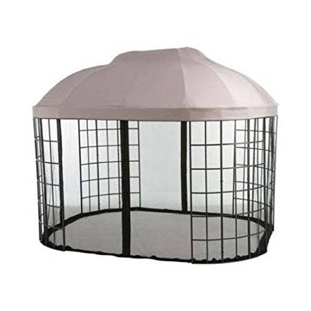 Garden Winds Replacement Canopy For Home Depto'S Pacific Casual Oval Dome Gazebo