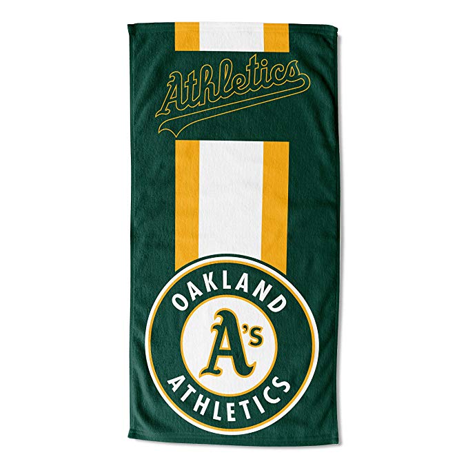 Officially Licensed MLB Zone Read Beach Towel, Absorbent, Towels, 30" x 60"