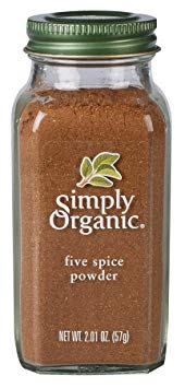 Simply Organic Five Spice Powder, 2.01 Ounce